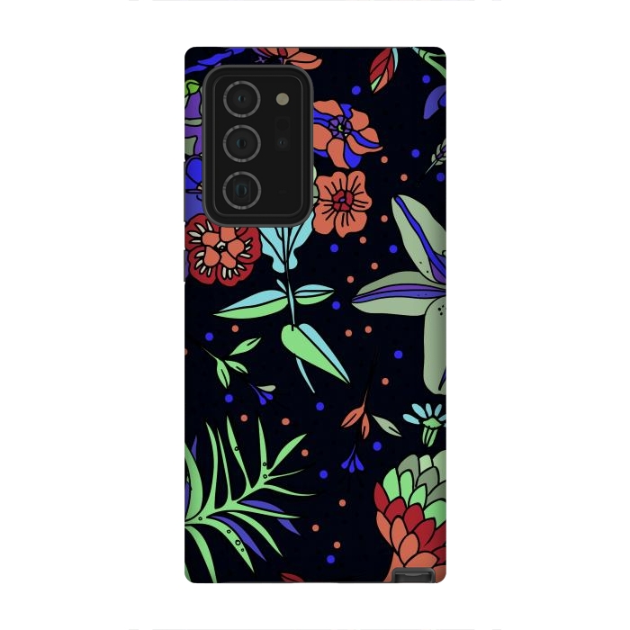 Galaxy Note 20 Ultra StrongFit Seamless Floral Pattern 333 by ArtsCase
