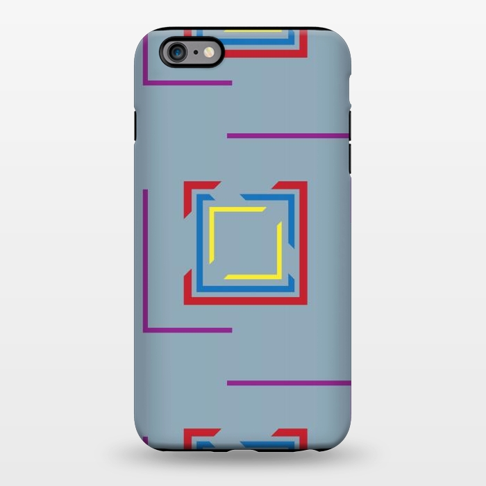 iPhone 6/6s plus StrongFit Seamless Pattern Blue by ArtsCase