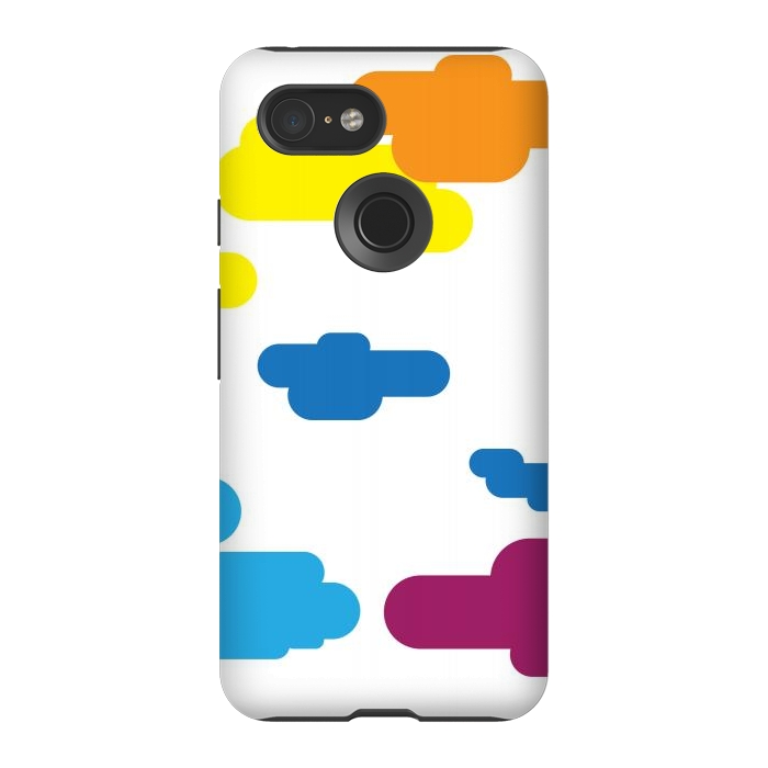 Pixel 3 StrongFit Several Color Objects by ArtsCase