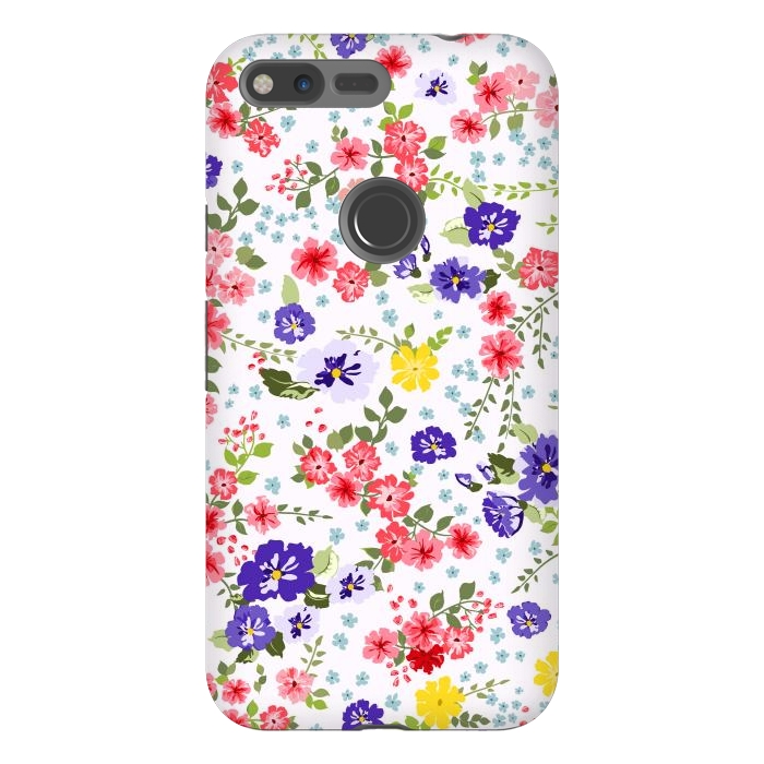 Pixel XL StrongFit Simple Cute Pattern in Small-Scale Flowers by ArtsCase