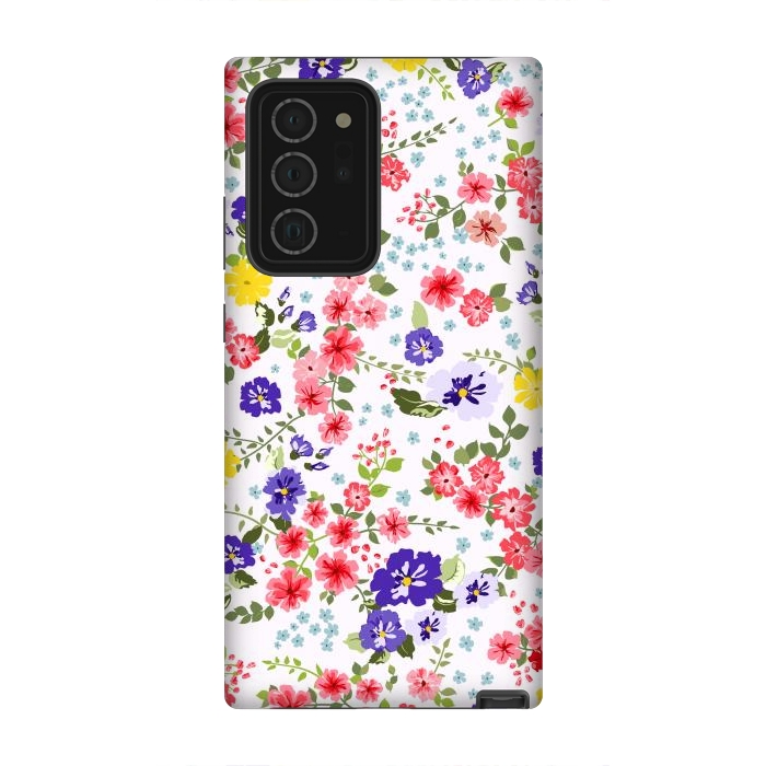 Galaxy Note 20 Ultra StrongFit Simple Cute Pattern in Small-Scale Flowers by ArtsCase