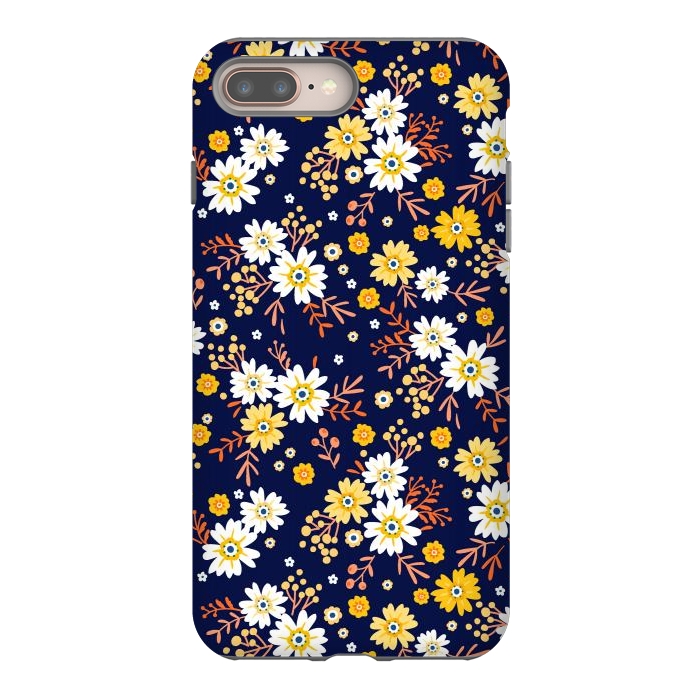iPhone 7 plus StrongFit Small Multicoloured Flowers by ArtsCase