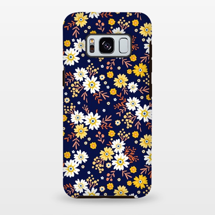 Galaxy S8 plus StrongFit Small Multicoloured Flowers by ArtsCase