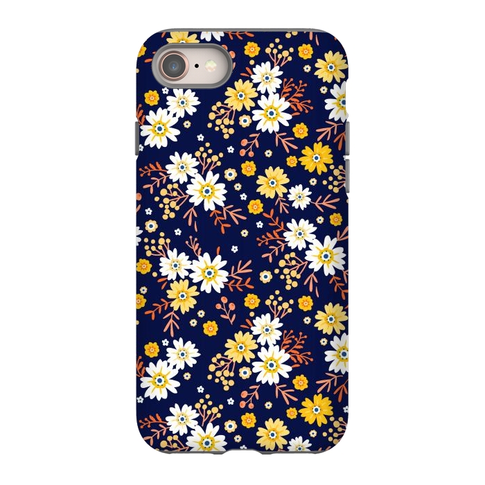 iPhone 8 StrongFit Small Multicoloured Flowers by ArtsCase