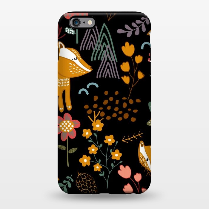 iPhone 6/6s plus StrongFit Summer Forest Seamless Pattern Background by ArtsCase