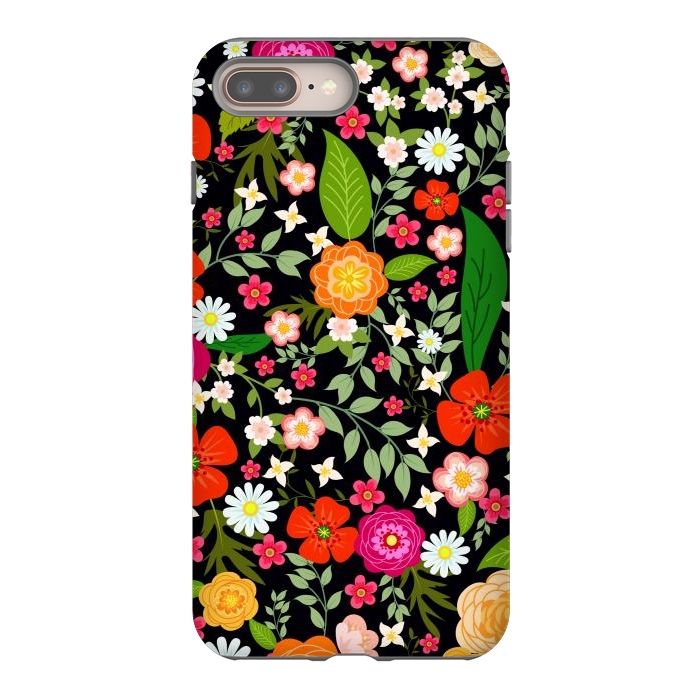 iPhone 7 plus StrongFit Summer Meadow Seamless Pattern by ArtsCase