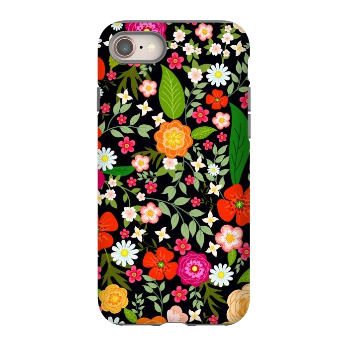 iPhone 8 StrongFit Summer Meadow Seamless Pattern by ArtsCase