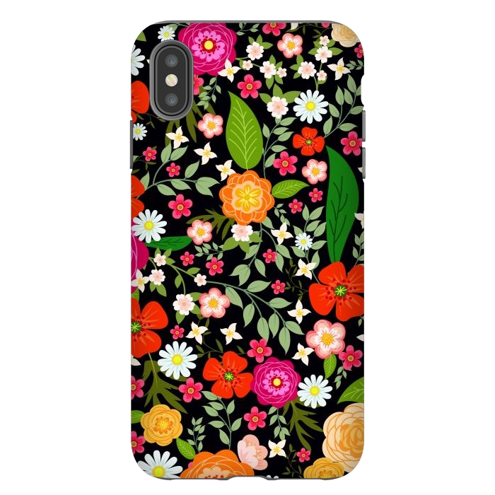 iPhone Xs Max StrongFit Summer Meadow Seamless Pattern by ArtsCase
