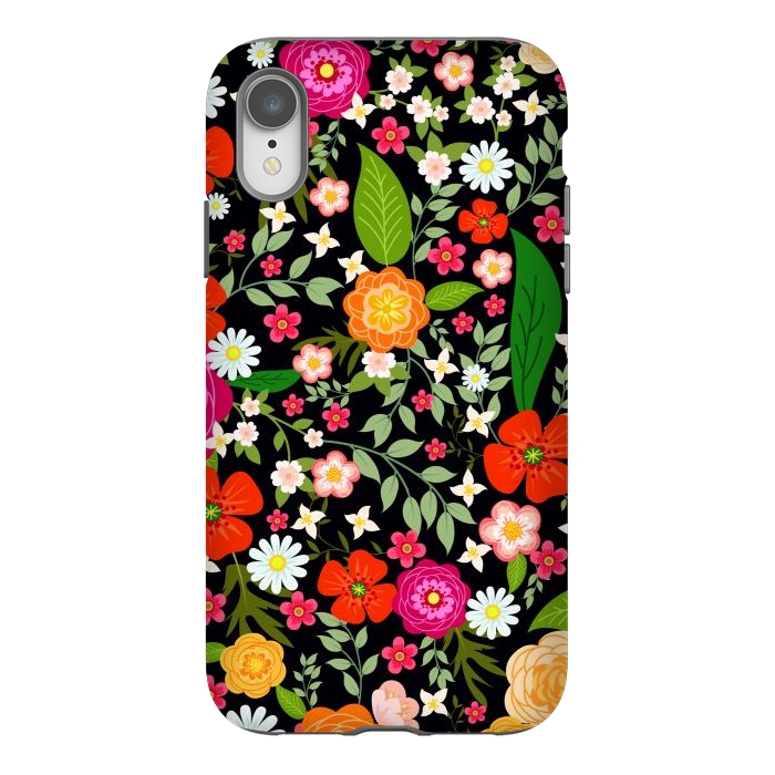 iPhone Xr StrongFit Summer Meadow Seamless Pattern by ArtsCase