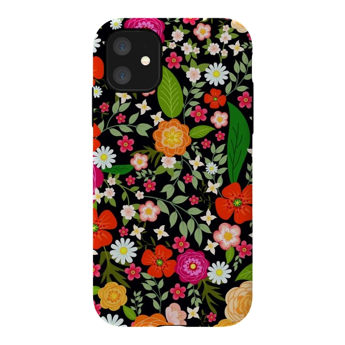 iPhone 11 StrongFit Summer Meadow Seamless Pattern by ArtsCase