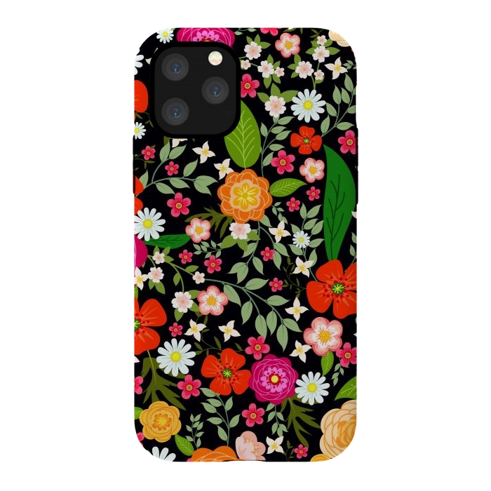 iPhone 11 Pro StrongFit Summer Meadow Seamless Pattern by ArtsCase