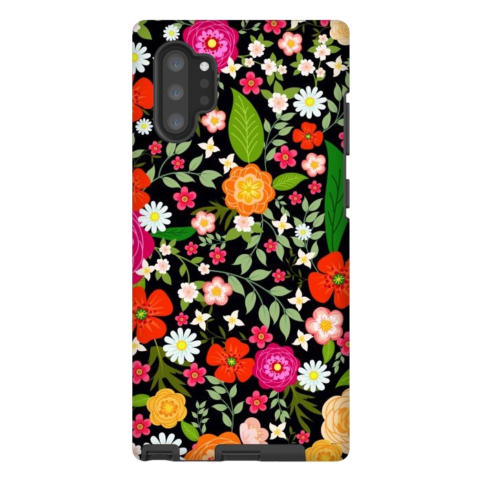 Galaxy Note 10 plus StrongFit Summer Meadow Seamless Pattern by ArtsCase