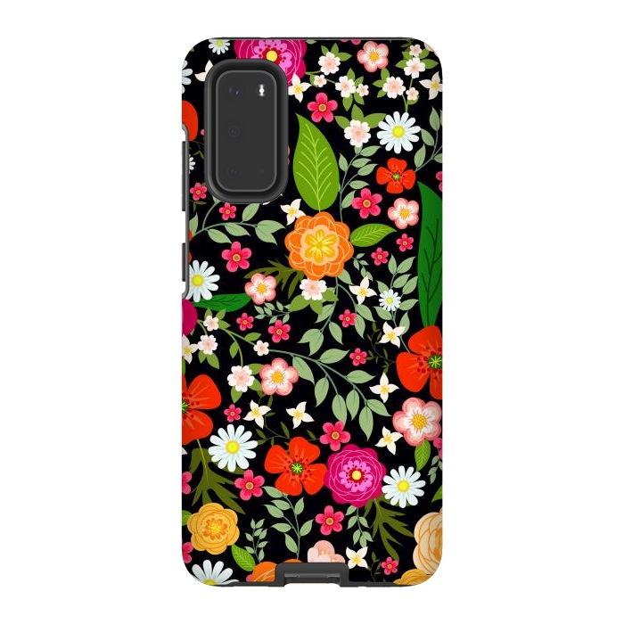 Galaxy S20 StrongFit Summer Meadow Seamless Pattern by ArtsCase