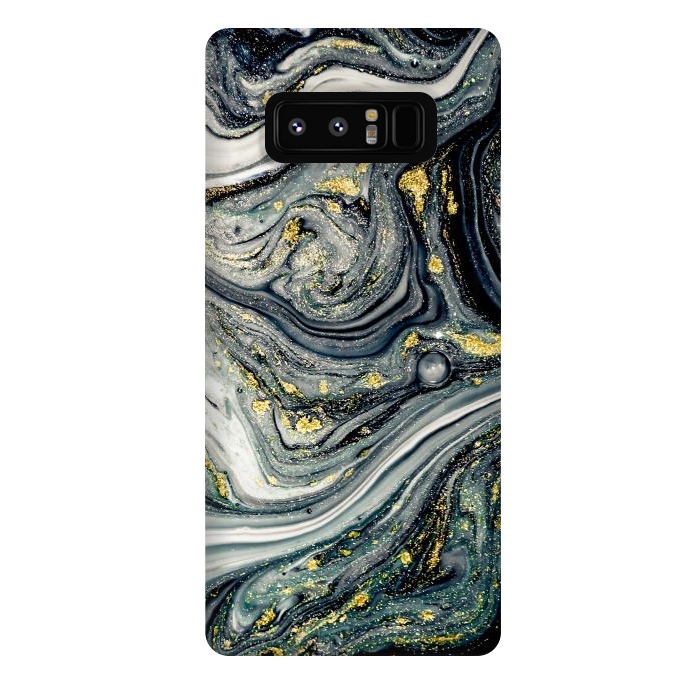 Galaxy Note 8 StrongFit The Dark Deep Ocean ART by ArtsCase