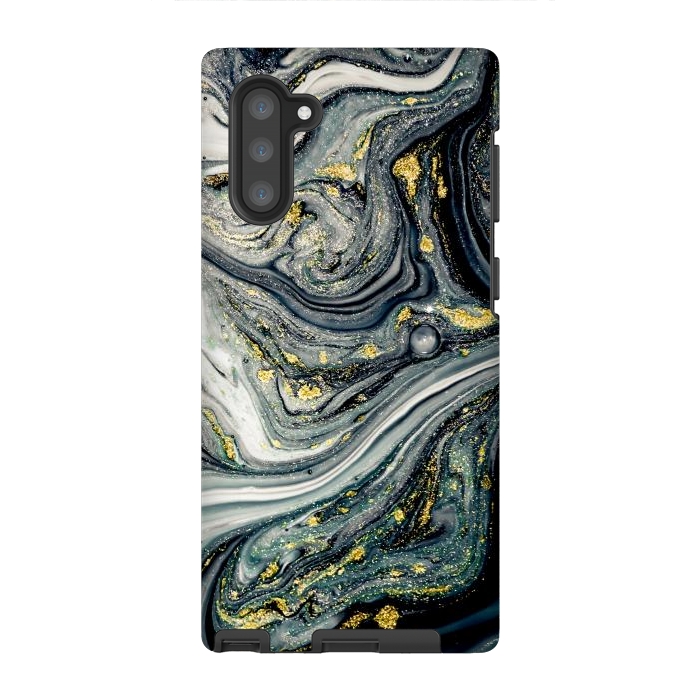 Galaxy Note 10 StrongFit The Dark Deep Ocean ART by ArtsCase