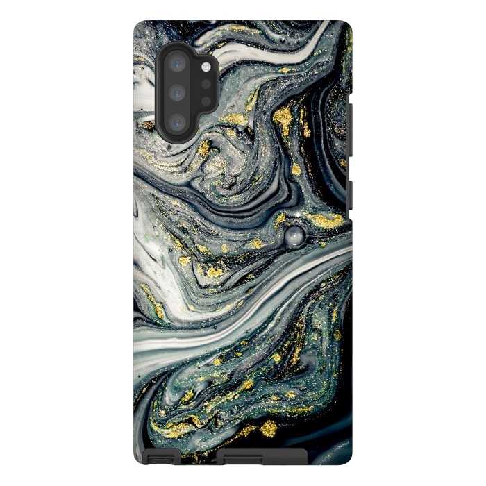 Galaxy Note 10 plus StrongFit The Dark Deep Ocean ART by ArtsCase