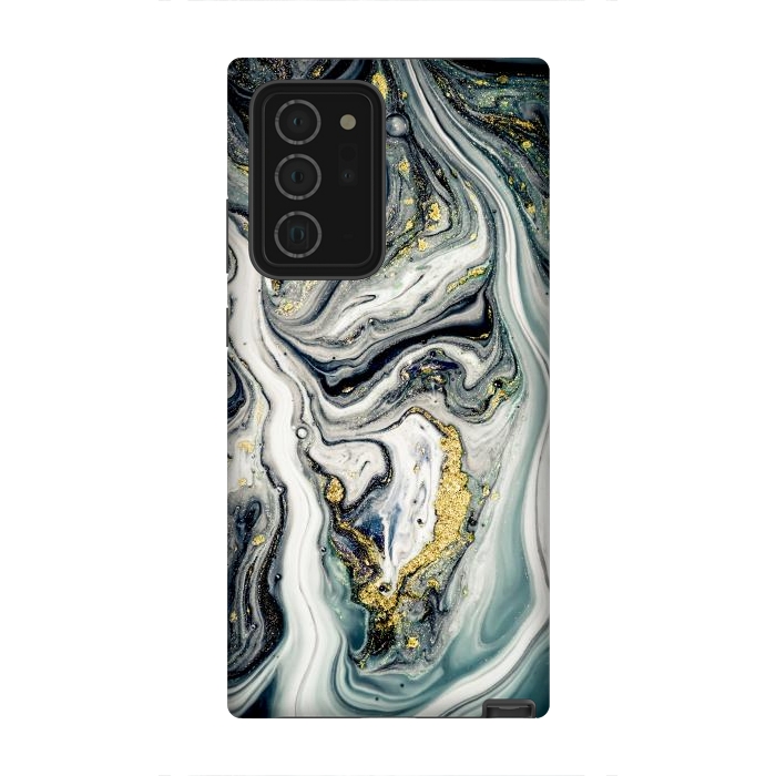 Galaxy Note 20 Ultra StrongFit The Dark Deep Ocean ART by ArtsCase