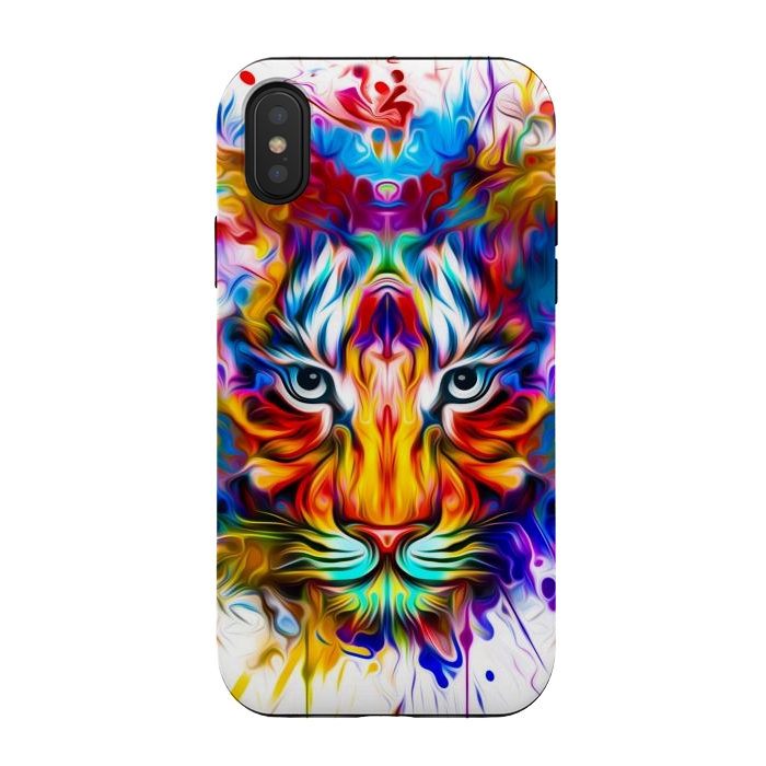 iPhone Xs / X StrongFit Tigre Salvaje by ArtsCase