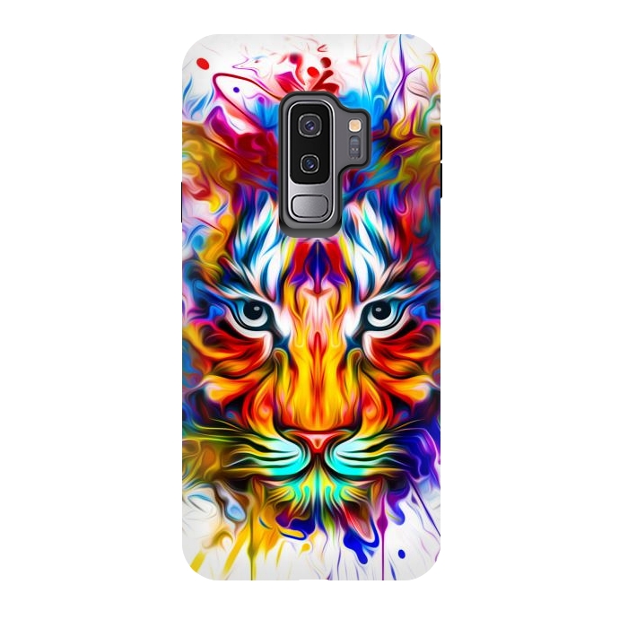 Galaxy S9 plus StrongFit Tigre Salvaje by ArtsCase