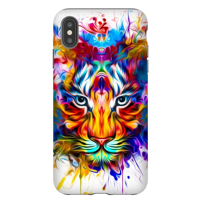 iPhone Xs Max StrongFit Tigre Salvaje by ArtsCase