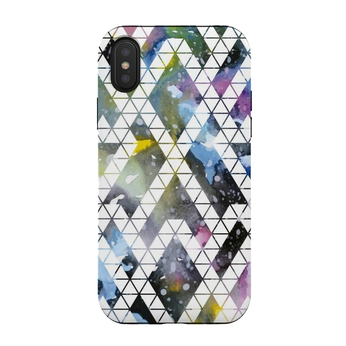 iPhone Xs / X StrongFit Tribal Galaxy by ArtsCase
