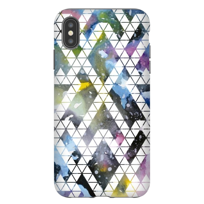 iPhone Xs Max StrongFit Tribal Galaxy by ArtsCase