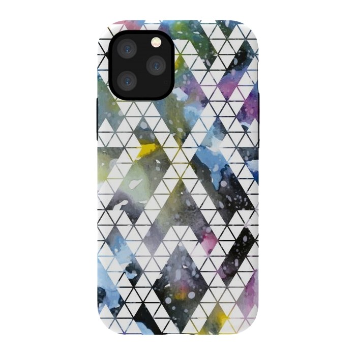 iPhone 11 Pro StrongFit Tribal Galaxy by ArtsCase