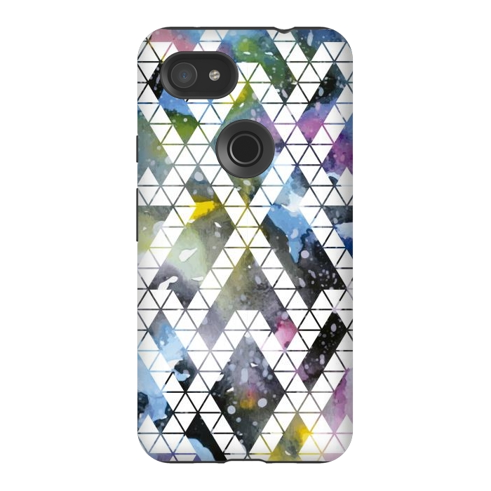 Pixel 3AXL StrongFit Tribal Galaxy by ArtsCase