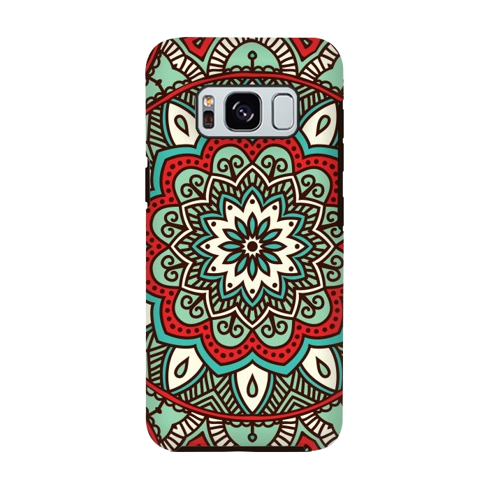 Galaxy S8 StrongFit Vintage Decorative Elements  with Mandalas by ArtsCase