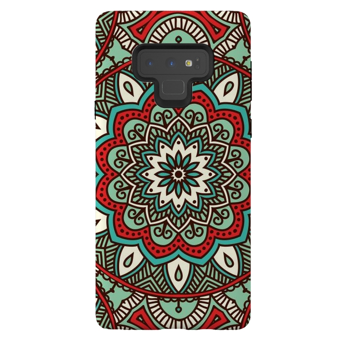 Galaxy Note 9 StrongFit Vintage Decorative Elements  with Mandalas by ArtsCase