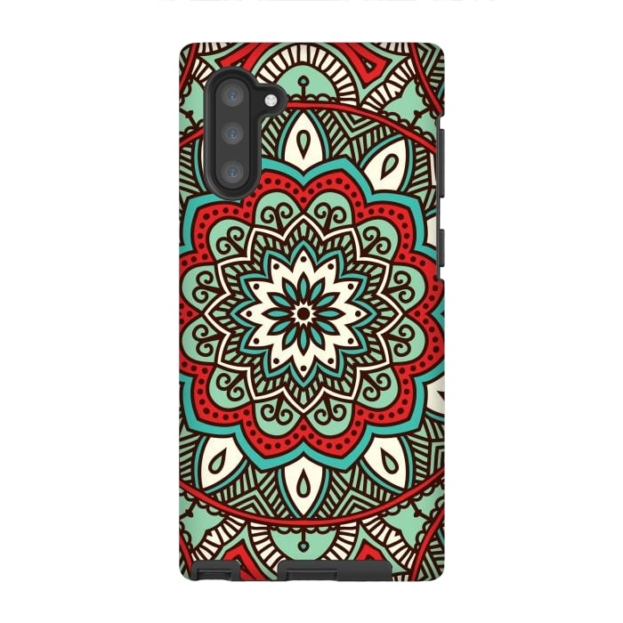 Galaxy Note 10 StrongFit Vintage Decorative Elements  with Mandalas by ArtsCase
