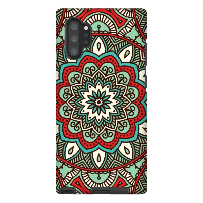 Galaxy Note 10 plus StrongFit Vintage Decorative Elements  with Mandalas by ArtsCase