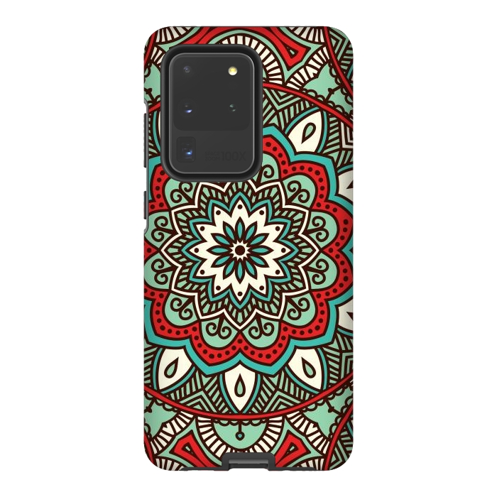 Galaxy S20 Ultra StrongFit Vintage Decorative Elements  with Mandalas by ArtsCase