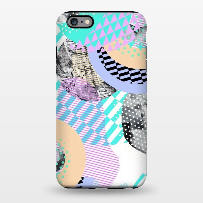 iPhone 6/6s plus StrongFit Colorful graphic pop-art collage by Oana 