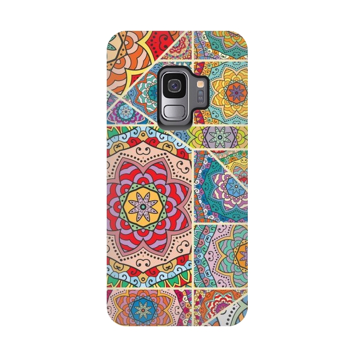 Galaxy S9 StrongFit Vintage Decorative Elements III by ArtsCase