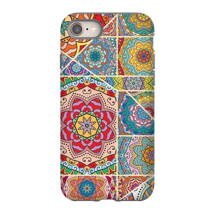 iPhone 8 StrongFit Vintage Decorative Elements III by ArtsCase
