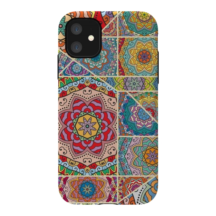 iPhone 11 StrongFit Vintage Decorative Elements III by ArtsCase