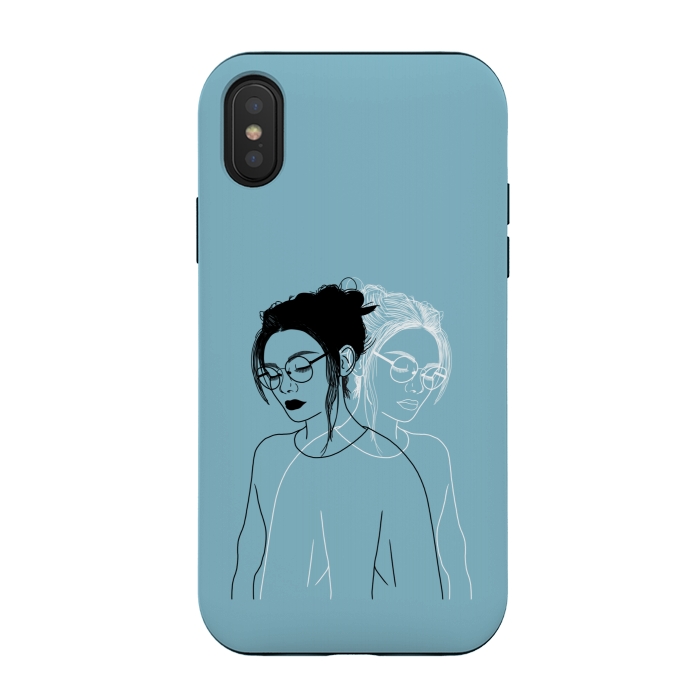 iPhone Xs / X StrongFit Aesthetic girl. by Jms