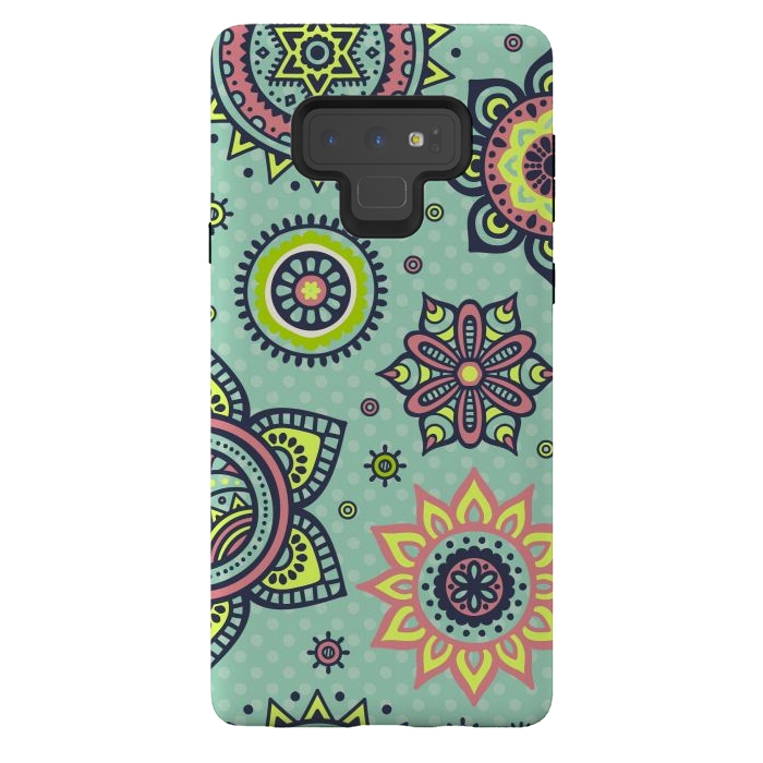 Galaxy Note 9 StrongFit Vintage Decorative Elements by ArtsCase