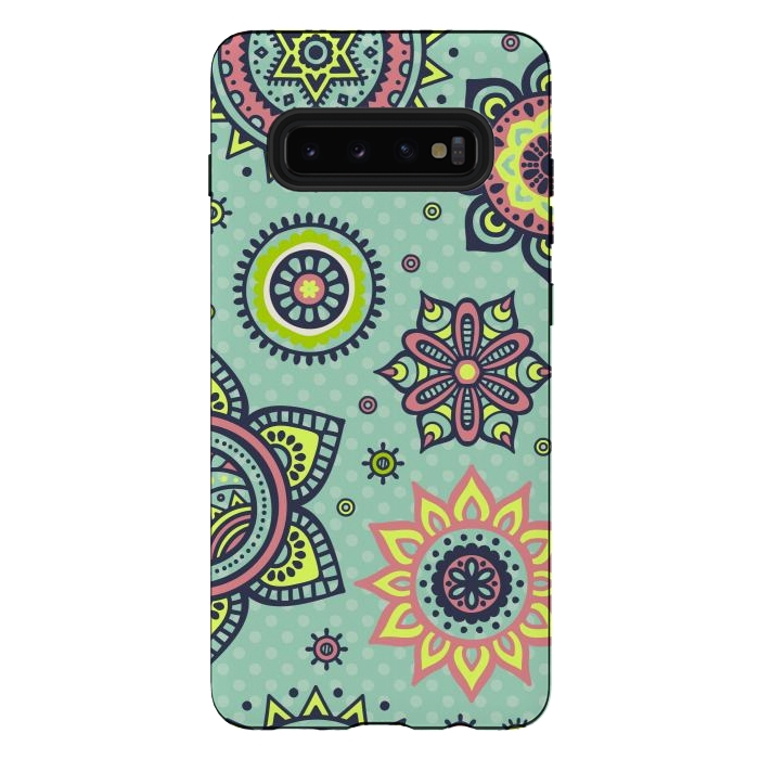 Galaxy S10 plus StrongFit Vintage Decorative Elements by ArtsCase