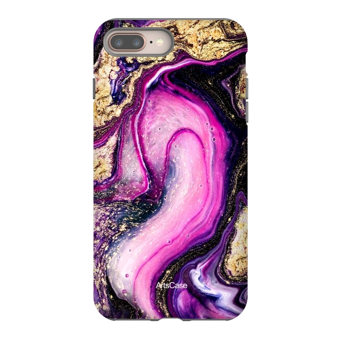 iPhone 7 plus StrongFit Violet Marble Design Pattern by ArtsCase