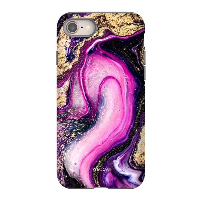 iPhone 8 StrongFit Violet Marble Design Pattern by ArtsCase