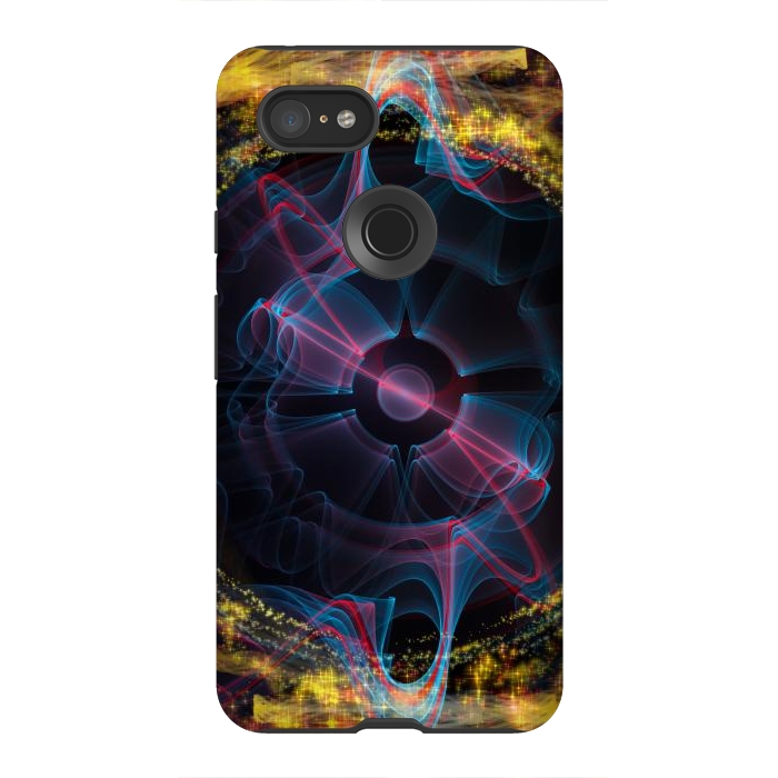 Pixel 3XL StrongFit Wave Function Series by ArtsCase