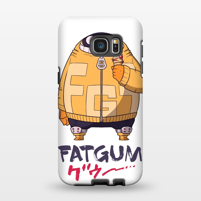 Galaxy S7 EDGE StrongFit Fatgum by Studio Susto