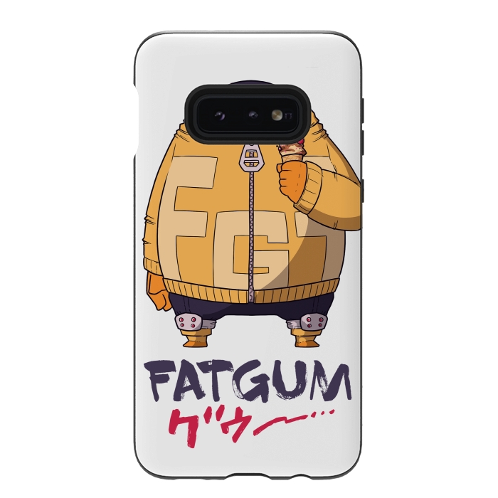 Galaxy S10e StrongFit Fatgum by Studio Susto
