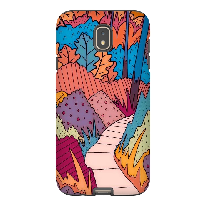 Galaxy J7 StrongFit An autumn path by Steve Wade (Swade)