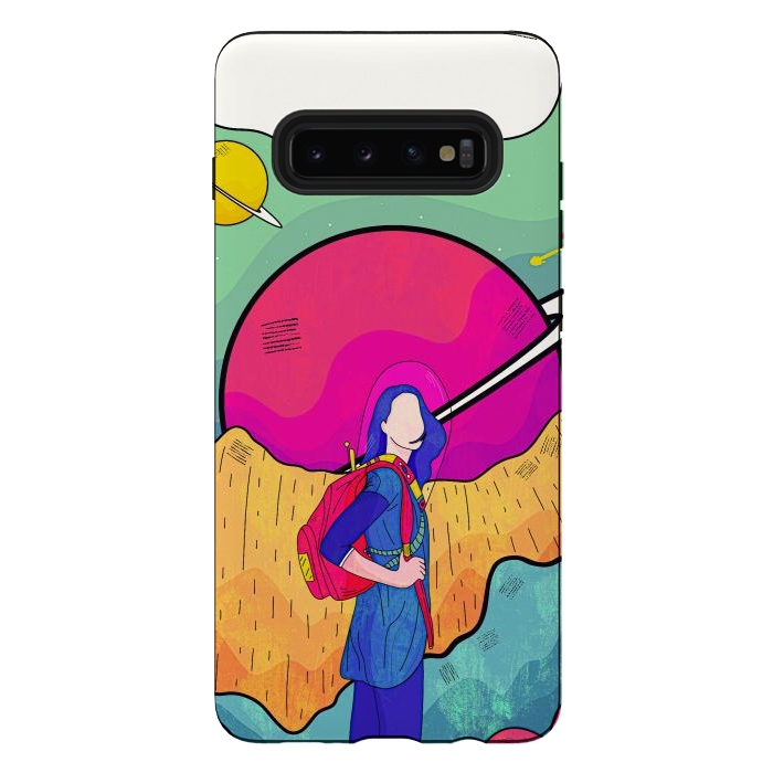Galaxy S10 plus StrongFit The next traveller  by Steve Wade (Swade)