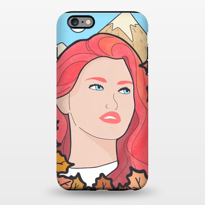 iPhone 6/6s plus StrongFit The autumn girl by Steve Wade (Swade)
