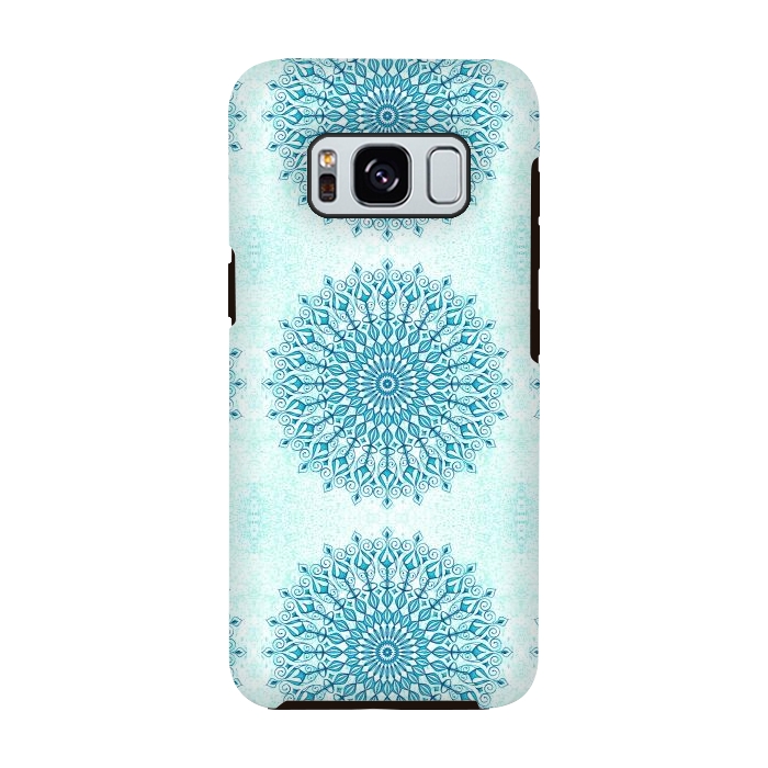 Galaxy S8 StrongFit Zen Mandala  by Julia Grifol