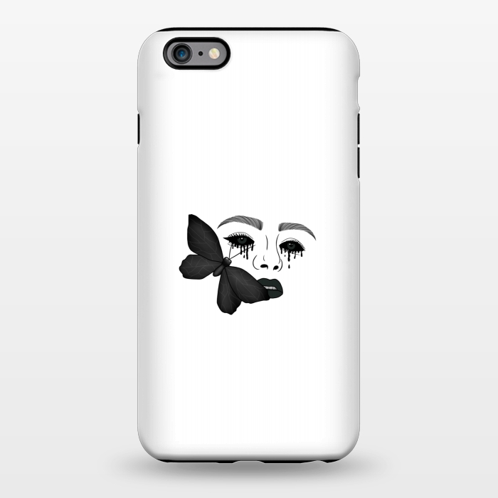 iPhone 6/6s plus StrongFit Black tears by Jms
